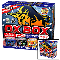Ox Box Assortment Wholesale Case 4/1 Fireworks For Sale - Wholesale Fireworks 