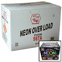 Neon Over Load Wholesale Case 6/1 Fireworks For Sale - Wholesale Fireworks 