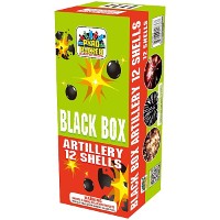 Fireworks - Reloadable Artillery Shells - Black Box Artillery 12 Shot