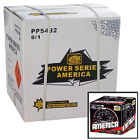 Fireworks - 500g Firework Cakes - Power Series America Wholesale Case 8/1