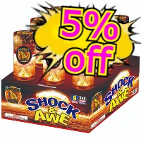 Shock and Awe 500g Fireworks Cake Fireworks For Sale - 500g Firework Cakes 