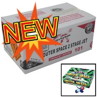 Fireworks - Wholesale Fireworks - Outer Space 2 Stage Jet Wholesale Case 6/24