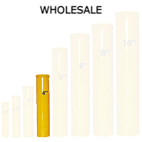 Fireworks - Wholesale Fireworks - 4 inch Fiberglass Mortar with Plug Wholesale Case 1/1