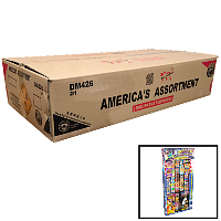 Fireworks - Wholesale Fireworks - Americas Assortment Wholesale Case 2/1
