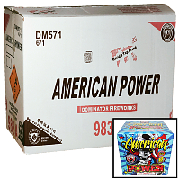 Fireworks - Wholesale Fireworks - American Power Wholesale Case 6/1
