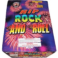Fireworks - 500g Firework Cakes - Rip Rock and Roll 500g Fireworks Cake