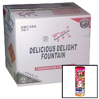 Fireworks - Wholesale Fireworks - Delicious Delight Fountain Wholesale Case 36/1