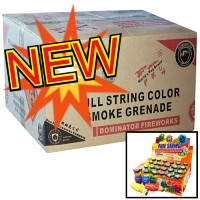 Fireworks - Wholesale Fireworks - Pull String Color Smoke Grenade Wholesale Case 4/24