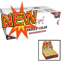 Fireworks - Wholesale Fireworks - Snakes Color Wholesale Case 720/6