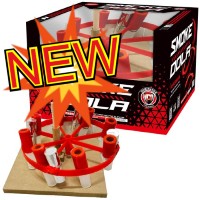 Fireworks - 500G Firework Cakes - Smoke Dola Red 500g Fireworks Cake