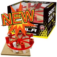 Fireworks - 500G Firework Cakes - Smoke Dola Yellow 500g Fireworks Cake