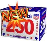 Fireworks - Fountain Fireworks - 250 Light Up Fountain