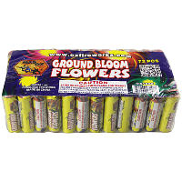 Fireworks - Spinners - Ground Bloom Flowers 72 Piece
