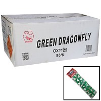 Fireworks - Wholesale Fireworks - Green Dragonfly Flyer Wholesale Case 96/6