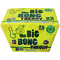Fireworks - 500g Firework Cakes - The Big Bong Theory 500g Fireworks Cake
