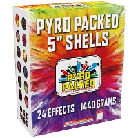 Fireworks - Reloadable Artillery Shells - Pyro Packed 5 inch Shells Artillery