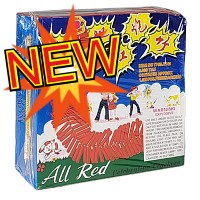 Fireworks - Firecrackers - All Red Celebration Crackers 5K TAU