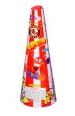 Fireworks - Fountains Fire Works have one or more tubes that spray bright colorful sparks and loud crackle sparks high into the air! - POPCORN FOUNTAIN