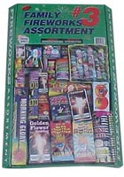 Fireworks - Assortments - These fireworks packs provide a wide variety of effects all in one package! - No. 3 ASSORTMENT
