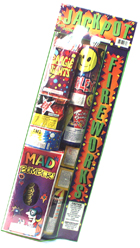 Fireworks - Assortments - These fireworks packs provide a wide variety of effects all in one package! - JACKPOT CAKE TRAY