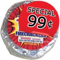 Fireworks - Firecrackers - 99 CENT SPECIAL 100 Roll Firecrackers Compact Roll