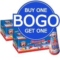 Buy One Get One 8 inch 4th of July Cone Fountain Fireworks For Sale - Cone fountain fireworks 