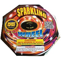 Fireworks - Wheels - 13 inch Sparkling Wheel