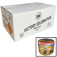 Victory Celebration with Parachute Wholesale Case 12/1 Fireworks For Sale - Wholesale Fireworks 