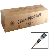 Fireworks - Wholesale Fireworks - Gemini Program Rocket Wholesale Case 12/6