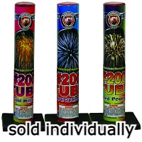 No.200 Tube Single Shot Aerial Fireworks For Sale - Single Shot Aerials 