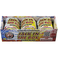 Jack in the Box 3 Piece Fireworks For Sale - Spinners 