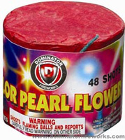 Fireworks - 200G Multi-Shot Cake Aerials Store - Buy fireworks cake for sale on-line - 48 Shot Color Pearl Flower