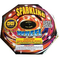 Fireworks - Wheels - 13 inch Sparkling Wheel