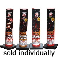 #500 Single Shot Tube Assorted Effects Fireworks For Sale - Single Shot Aerials 