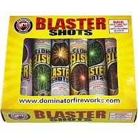 Blaster Shots Single Shot Aerial 6 Piece Fireworks For Sale - Single Shot Aerials 