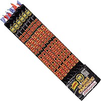 10 Shot Crackling Roman Candle 6 Piece Fireworks For Sale - Roman Candles 