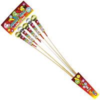 Funny Face Rocket 5 Piece Fireworks For Sale - Sky Rockets 