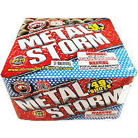 Metal Storm 200g Fireworks Cake Fireworks For Sale - 200G Multi-Shot Cake Aerials 