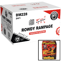 Fireworks - Wholesale Fireworks - Rowdy Rampage Wholesale Case 24/1