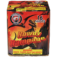 Rowdy Rampage 200g Fireworks Cake Fireworks For Sale - 200G Multi-Shot Cake Aerials 