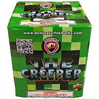 The Creeper Fireworks For Sale - 200G Multi-Shot Cake Aerials 