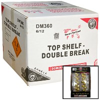 Fireworks - Wholesale Fireworks - Top Shelf Double Break Artillery Wholesale Case 6/12