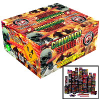 Commando Soldier Wholesale Case 1/1 Fireworks For Sale - Wholesale Fireworks 