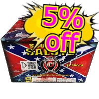 Southern Salute 500g Fireworks Cake Fireworks For Sale - 500g Firework Cakes 