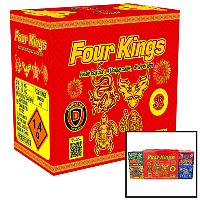 Four Kings 500g Assortment Wholesale Case 1/1 Fireworks For Sale - Wholesale Fireworks 