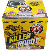 Killer Robot 500g Fireworks Cake Fireworks For Sale - 500G Firework Cakes 