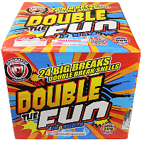 Fireworks - 500g Firework Cakes - Double the Fun 500g Fireworks Cake