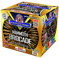 Mammoth Brocade Pro Level Fireworks For Sale - 500g Firework Cakes 