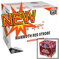 Fireworks - Wholesale Fireworks - Mammoth Strobe Red 500g Wholesale Case 4/1