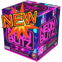 Neon Blitz 200g Fireworks Cake Fireworks For Sale - 200G Multi-Shot Cake Aerials 
